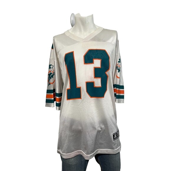 Dan Marino #13 Miami Dolphins Starter Jersey And Hat Vintage 90s XL/Snapback - Picture 5 of 16